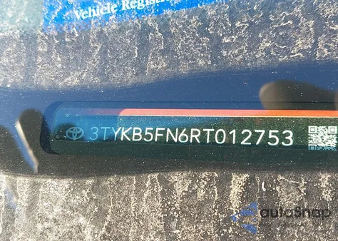 2024 Toyota Tacoma Trd Sport from USA, damaged, VIN 3TYKB5FN6RT012753